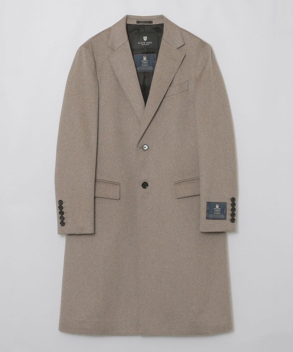 一部店舗限定】COLOMBOカシミヤチェスターコート（コート）｜BLACK
