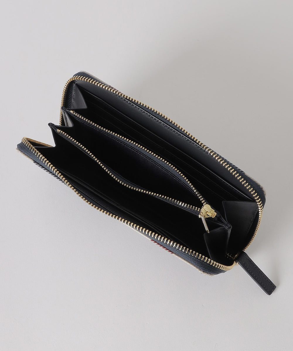 クレストブリッジチェックPVC長財布（ウォレット/ポーチ）｜BLUE LABEL
