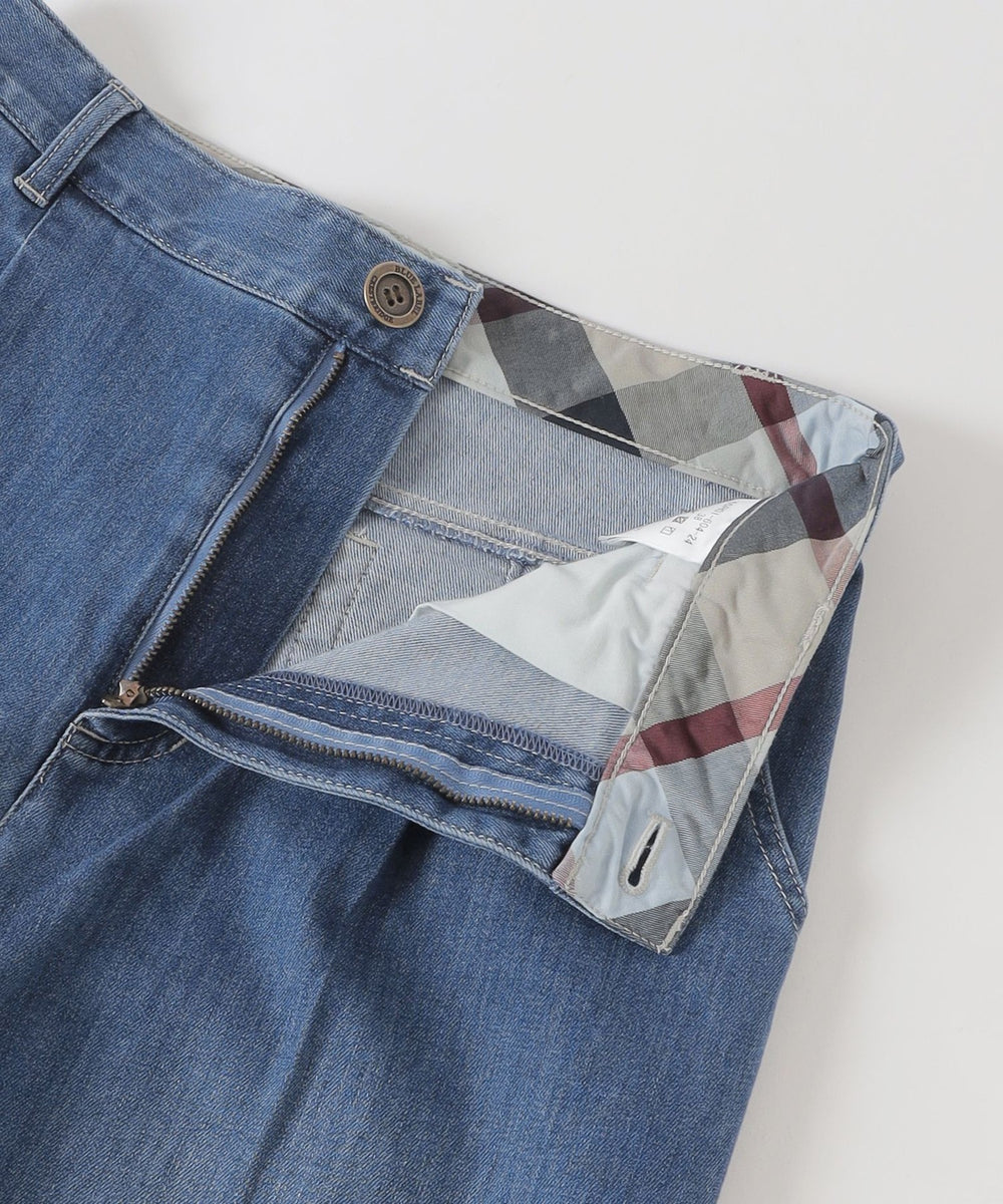 ライトデニムワイドパンツ（パンツ）｜BLUE LABEL CRESTBRIDGE(ブルー