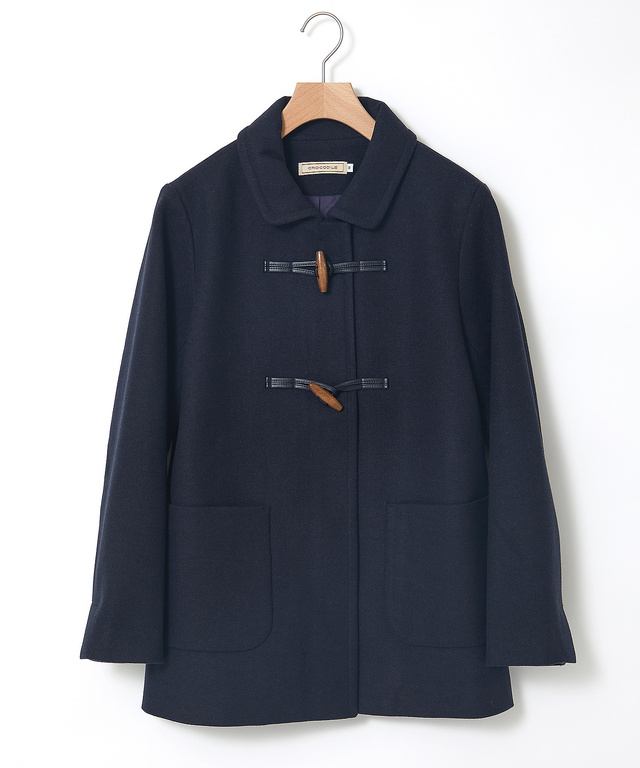 レディース ウールライク ダッフルコート通販 [0104-47401