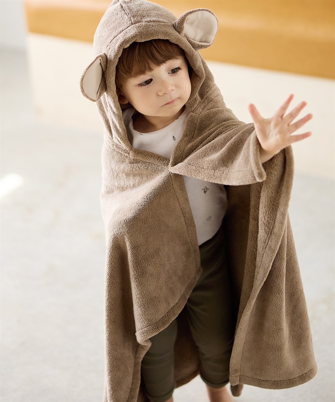 アニマルバスローブ フード付き 吸水速乾 ふんわり やわらか 肌ざわり