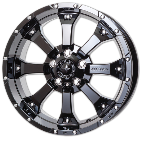 JLラングラー用 ホイール＆タイヤ1台分セット(MKW MK-46 ダイヤカット