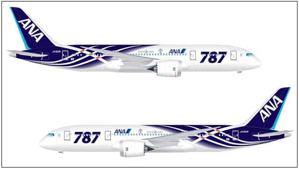 Boeing 787-8 初のドリームライナー記念特別塗装 1:200 Boeing 787-8