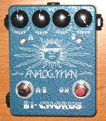 Analog Man Chorus Pedals