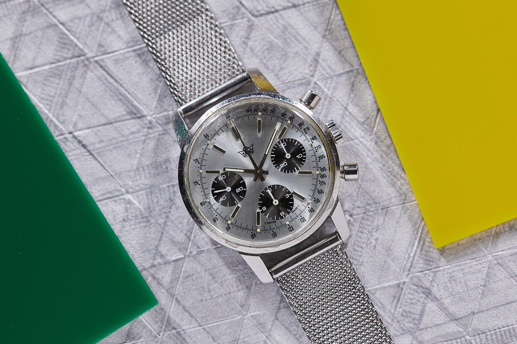 Breitling Chronograph Tillhör Televerket – Analog:Shift