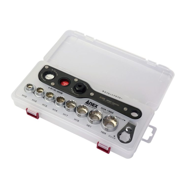 オフセットアダプター19mm マルチセット | ANEXブランドのドライバー