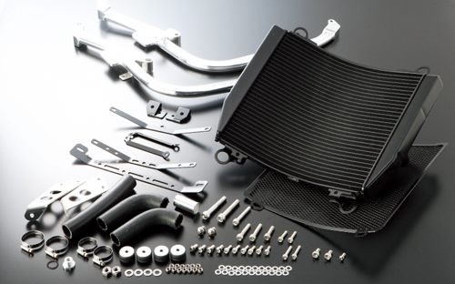 ビッグラジエーターキット [TYPE-1] ブラック | ACTIVE