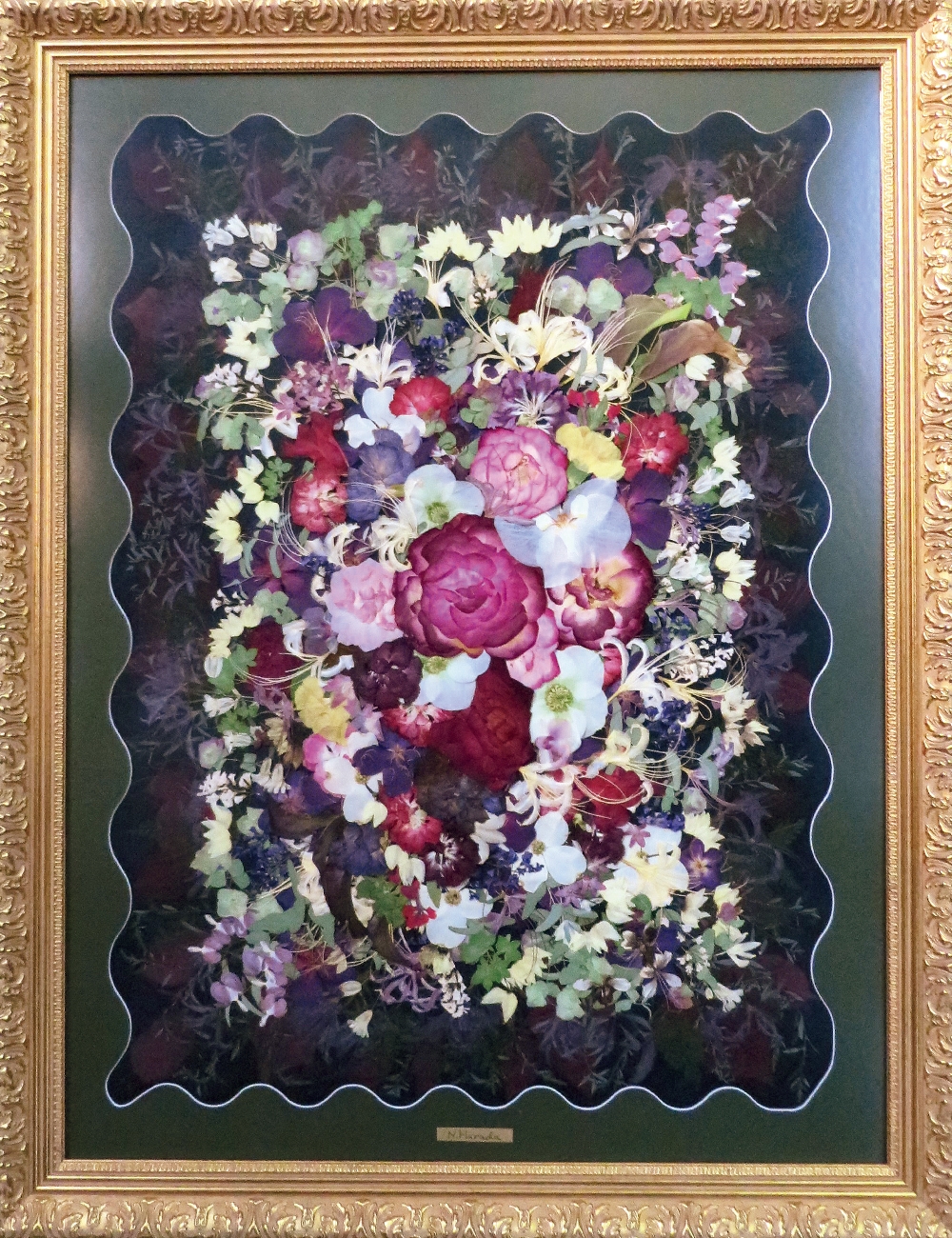 花もよう” 原プレスドフラワー押し花絵作品展 - アクロス福岡