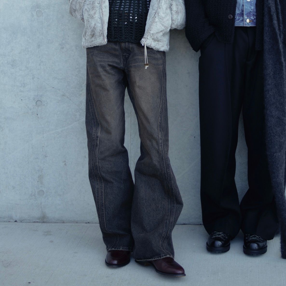 NVRFRGT - 【残りわずか】3D Twisted Jeans | ACRMTSM ONLINE STORE