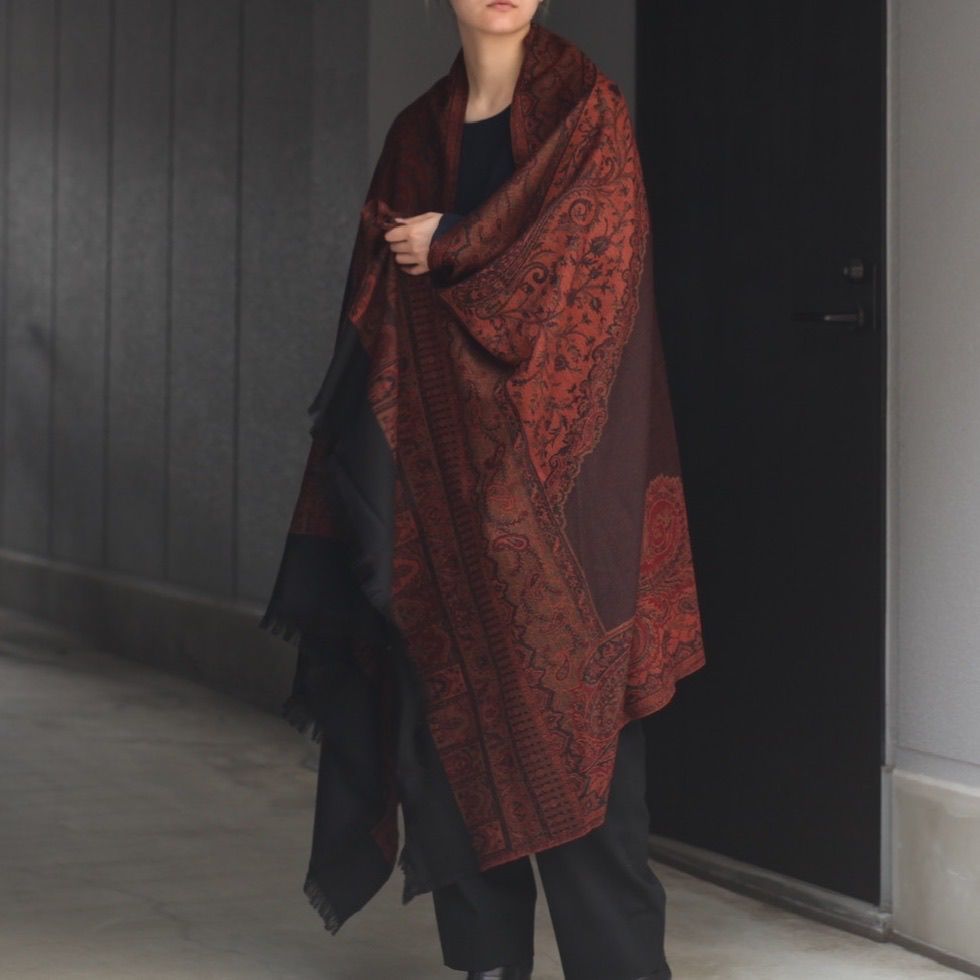 YANTOR - 【残りわずか】Tibetan Paisley Jacquard Stole | ACRMTSM