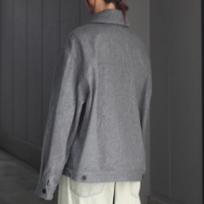 VOAAOV - 【残り一点】リサイクルメルトンシャツブルゾン | ACRMTSM