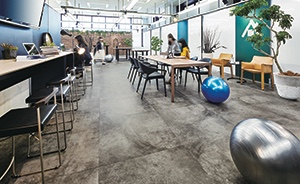 スポーツラバーフロア ロール・ソリッドタイプ ホワイト｜ビニル床材