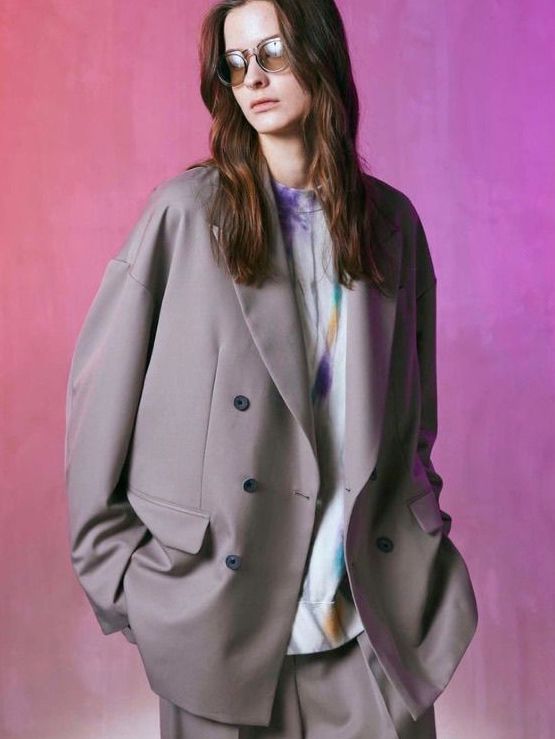 MAISON SPECIAL - オーバー テーラードジャケット - Wool Mix Prime