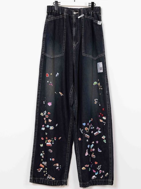 Maison MIHARA YASUHIRO - ベイカーデニムパンツ - BAKER JEANS W