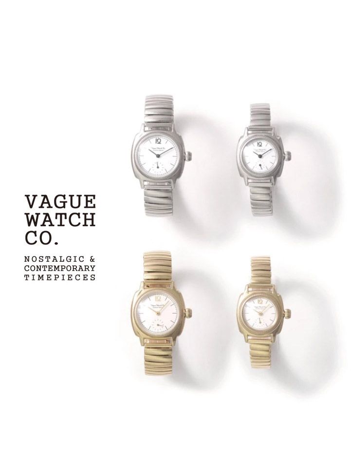 VAGUE WATCH CO. - Coussin12 - Extension belt - ”クオーツ式腕時計