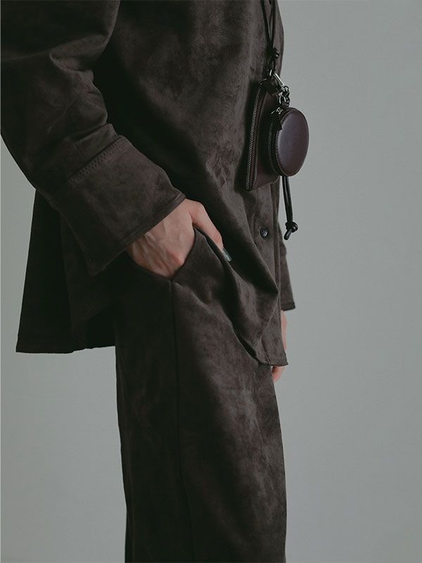 ETRE TOKYO - レザーコードマルチポーチ (BROWN） | ADDICT WEB SHOP