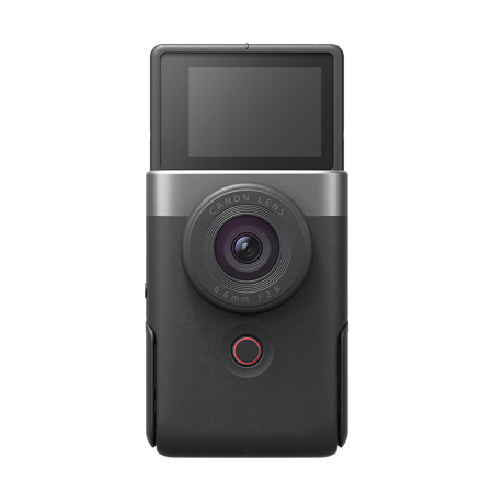Canon PowerShot V10 Vlog Camera for Content Creators, Silver 5946C002
