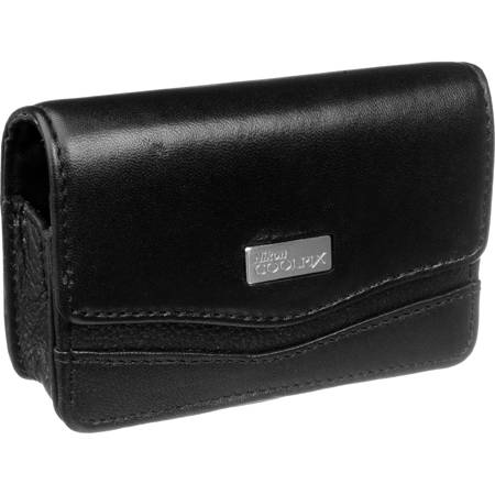 Nikon Black Leather Horizontal Case for Coolpix S8100 & P310