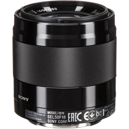 Sony E 50mm f/1.8 OSS Lens for Sony E, Black SEL50F18/B - Adorama