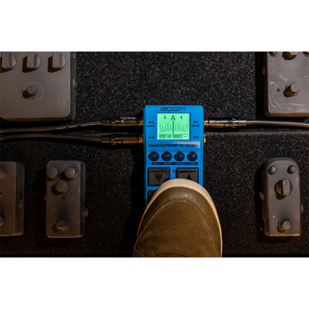 Zoom MS-70CDR+ MultiStomp Chorus/Delay/Reverb Pedal ZMS70CDRPLUS