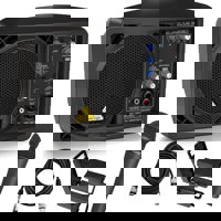 Eurolive B205D Speaker System Bundle With ULTRAVOICE XM8500 Mic