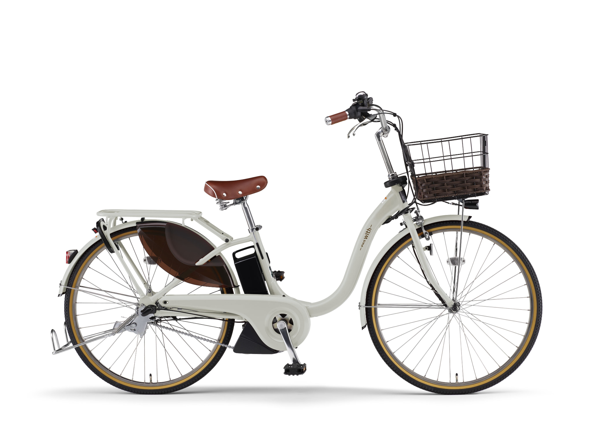 ヤマハ 25 PAS With DX(パス ウィズ デラックス) 26型 マットエクリュ