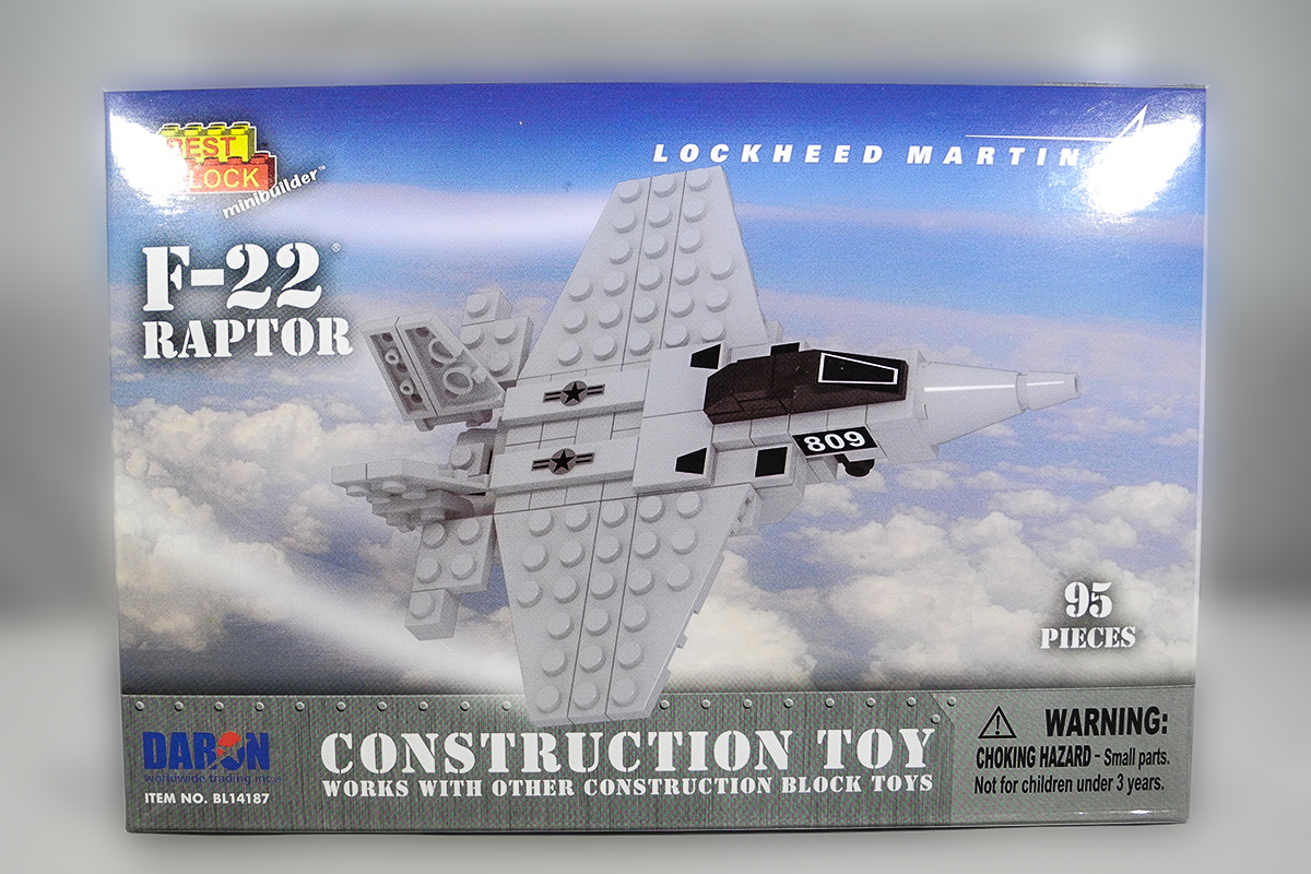 F22 Construction Toy | Hill Aerospace Museum