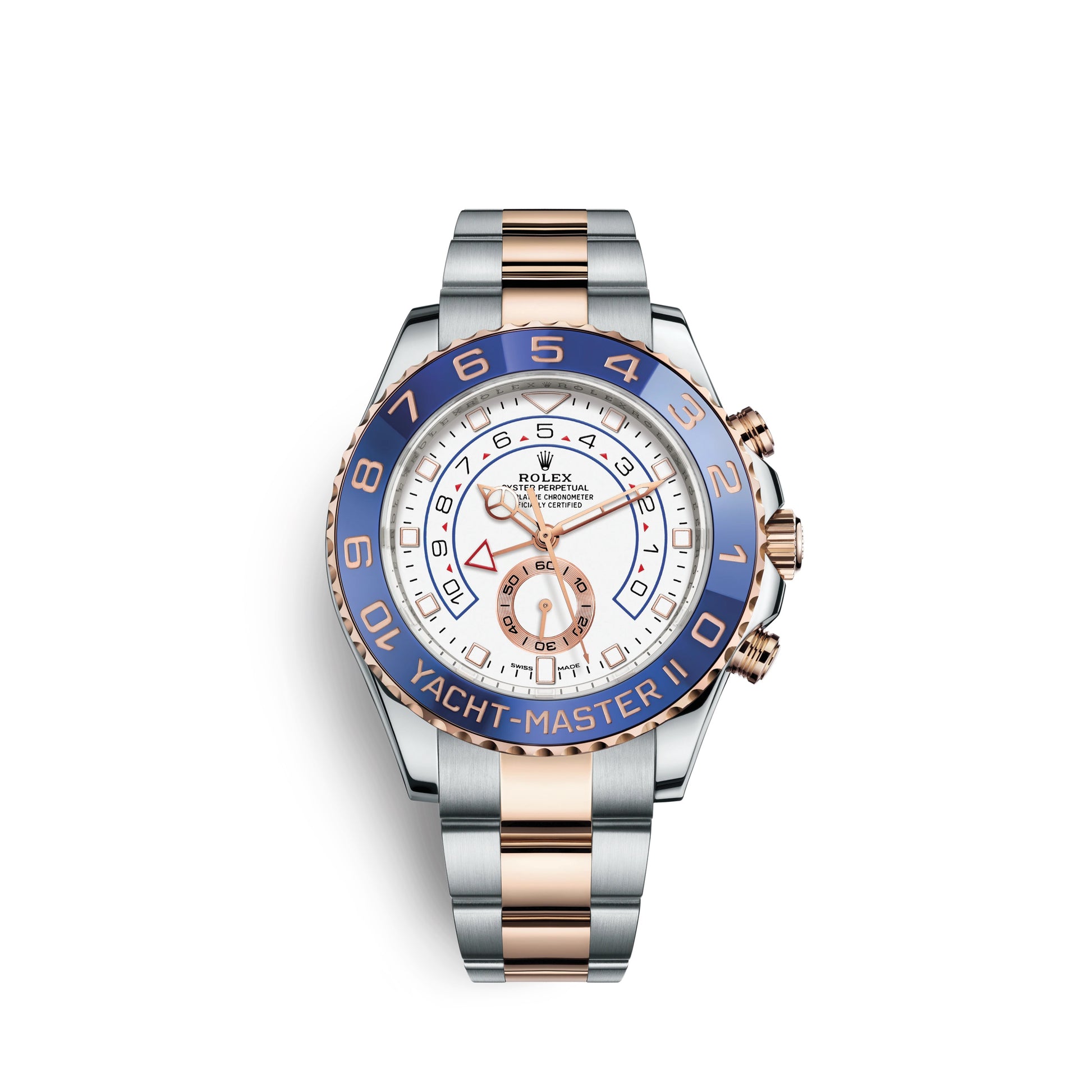 Rolex Yacht-Master II, Stainless Steel and 18k Everose Gold, 44mm