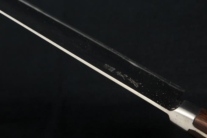 高橋刃物製作所 牛刀 洋包丁 240mm 安来鋼 本焼 ツバ付ハンドル 箱付