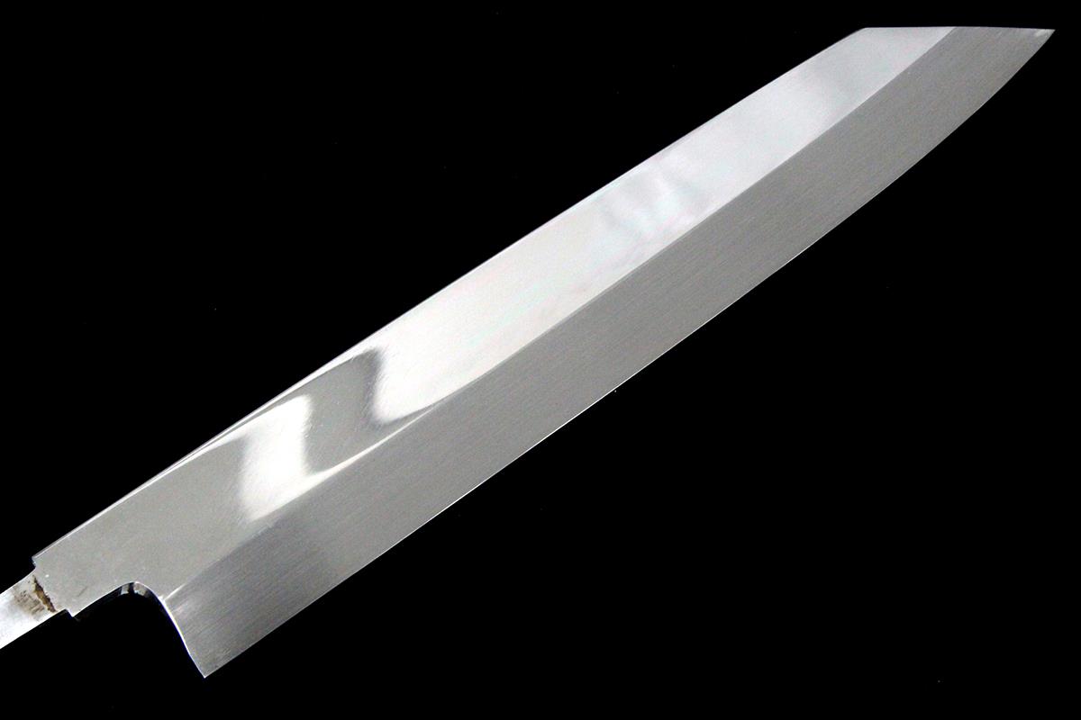 白木健一 勘所切付包丁 尺 本焼 箱付き 刀身 λA6344-2L2A | 無銘