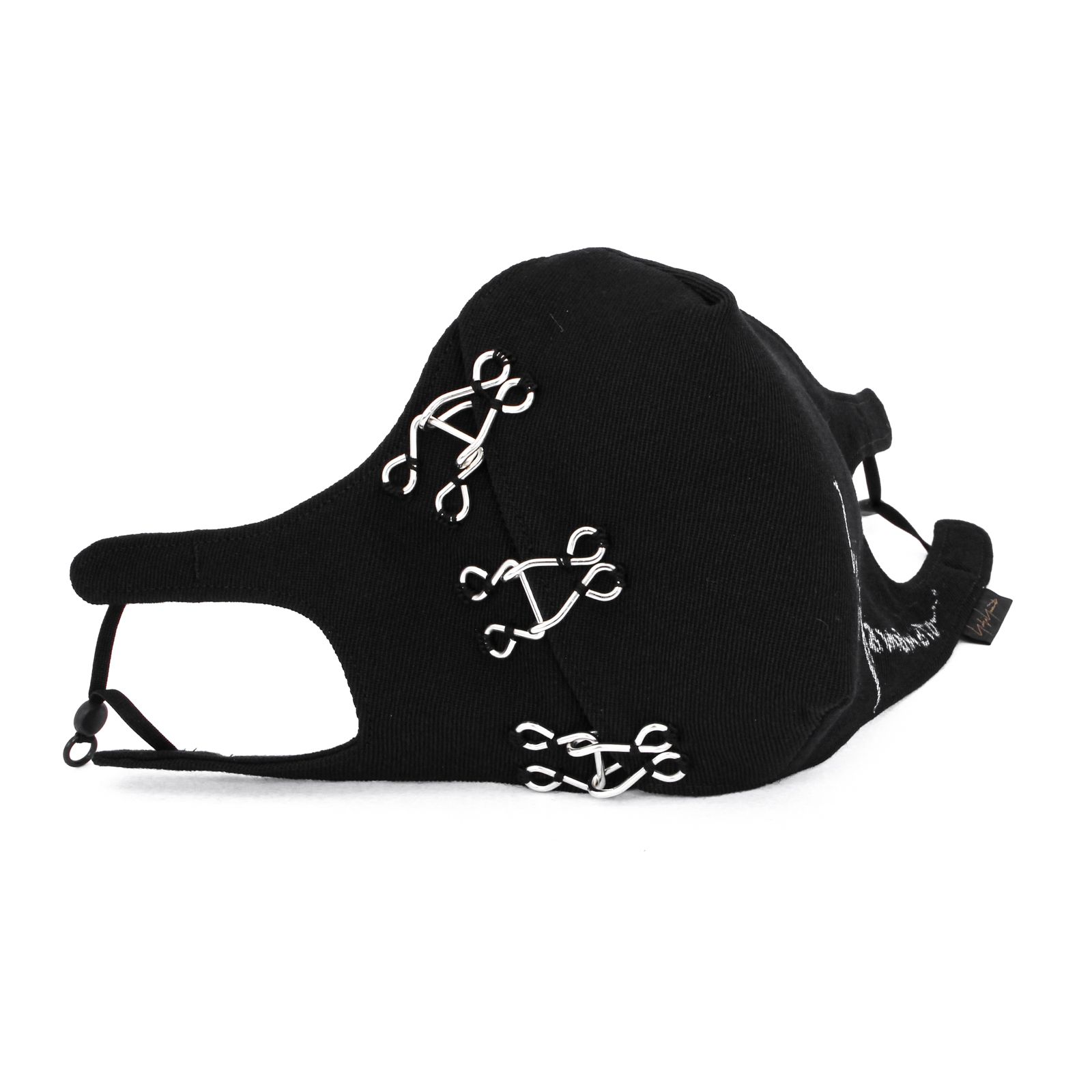 yohji yamamoto - pour homme シグニチャーカバープリントマスク / HX