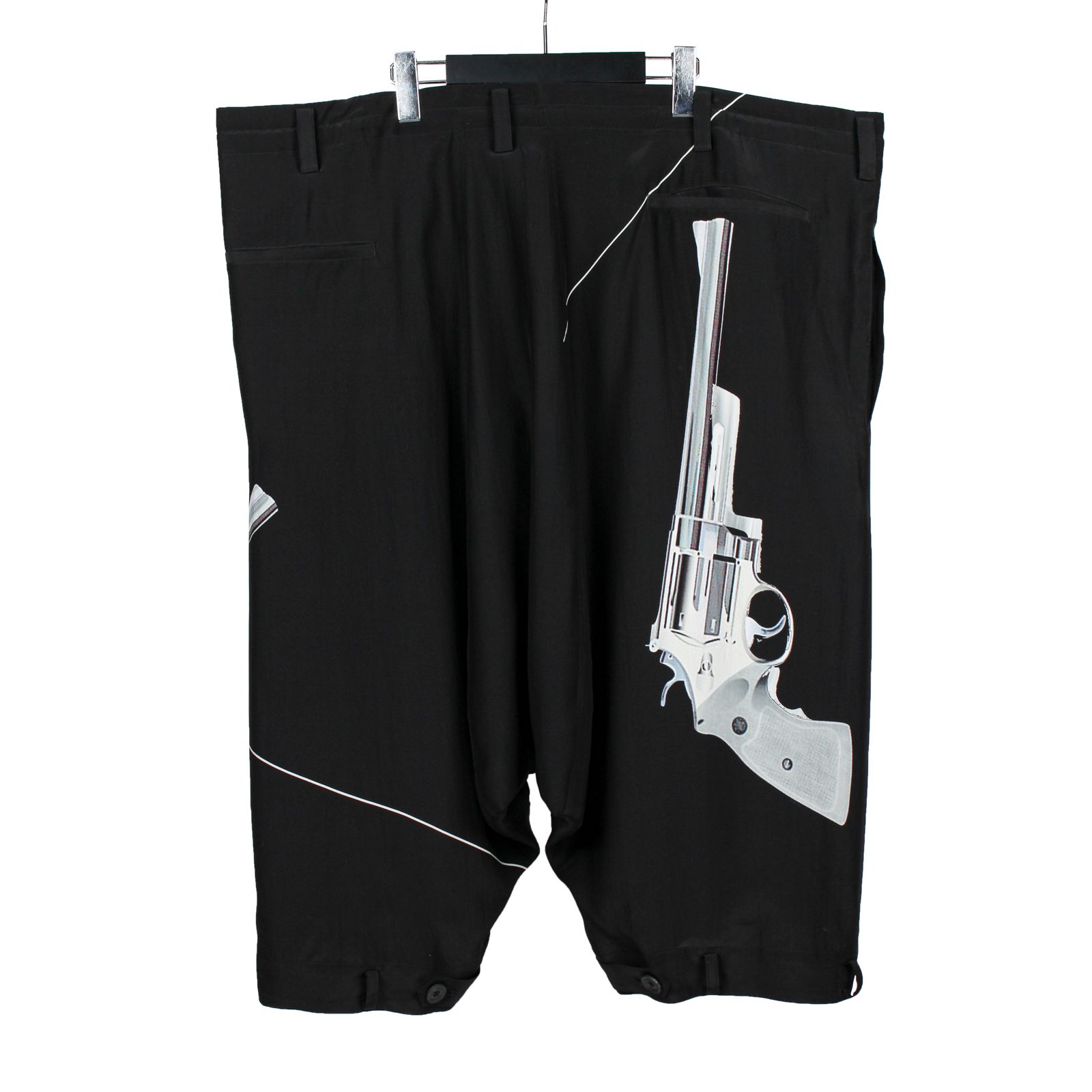 yohji yamamoto - pour homme サルエルマチ付きP・柄 / HX-P52-423