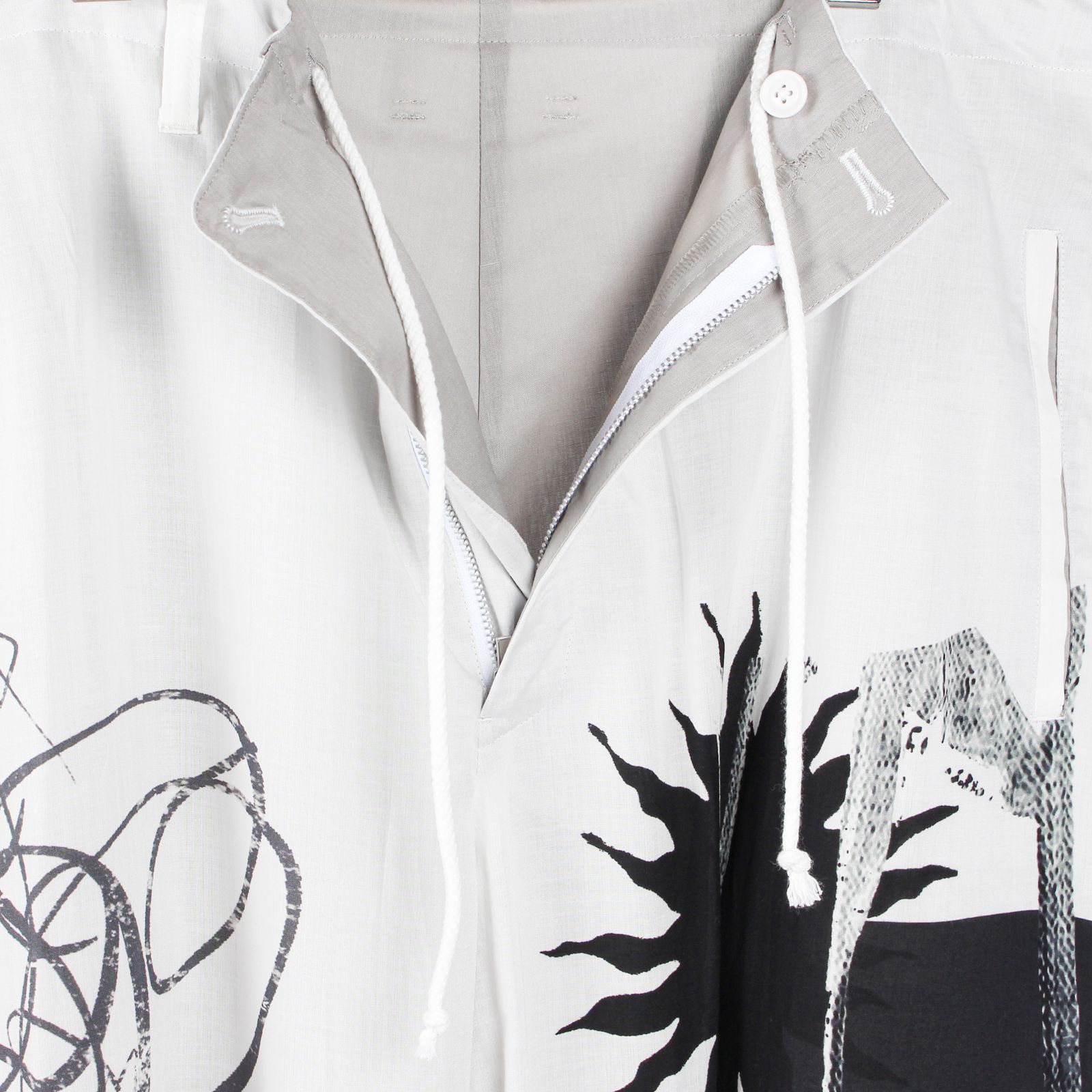 yohji yamamoto - pour homme | 太陽シカク柄P (メンズ) / プリント