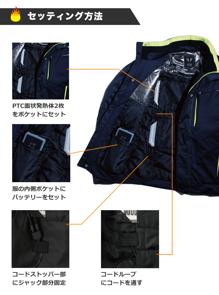 サンエス『雷神服』2025年も最強ヒートベスト！空調服バッテリーが使えます