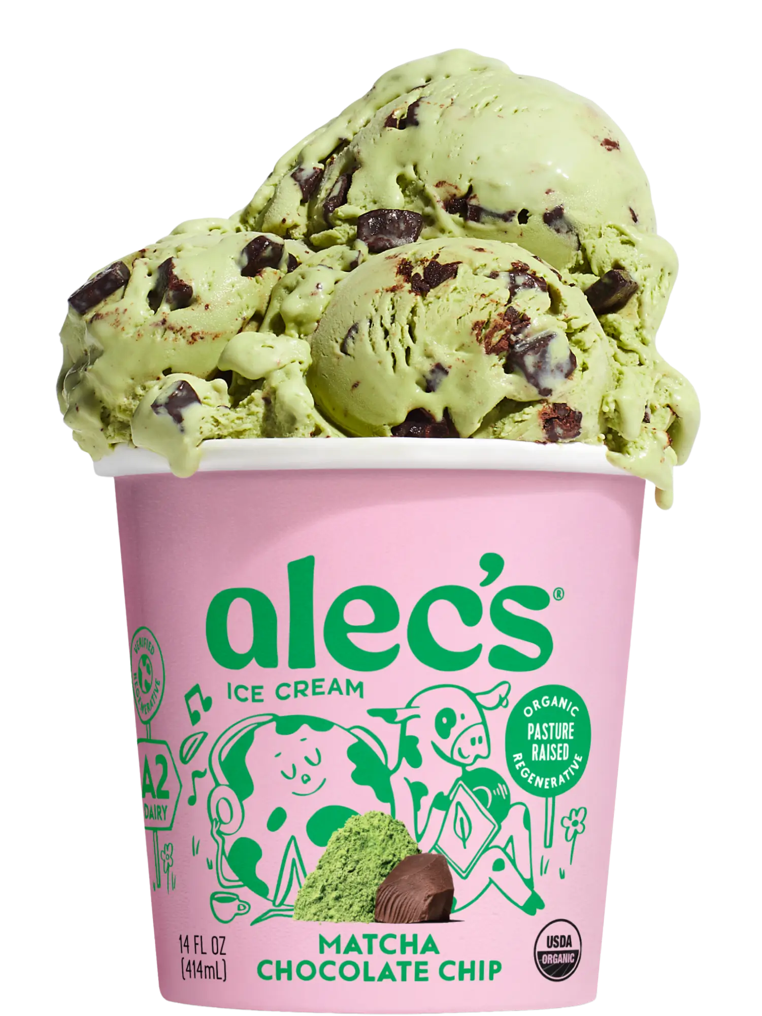 AIC x Graza: Pistachio Crunch – Alec's Ice Cream