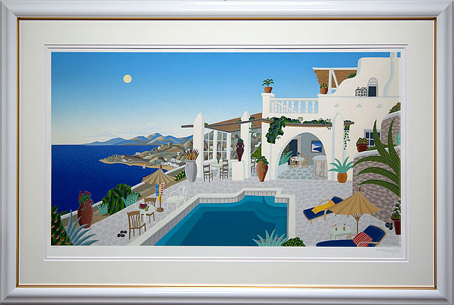 トーマス・マックナイト（Thomas McKnight）版画 サンセットヒル 【真