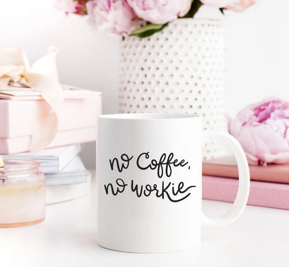 No Coffee No Workie Mug – Allport Editions