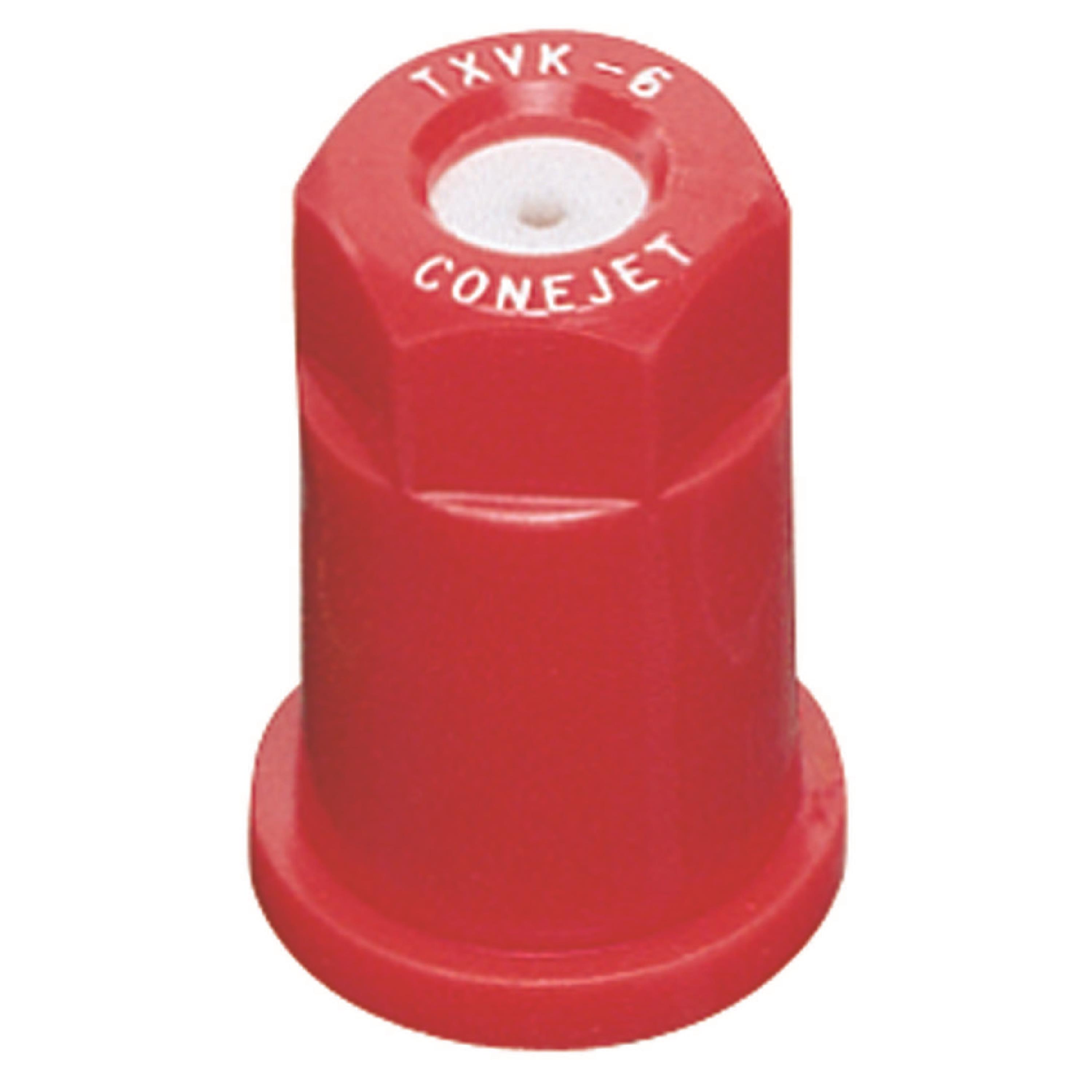 TEEJET TX-VK6 CERAMIC HOLLOW CONE - RED