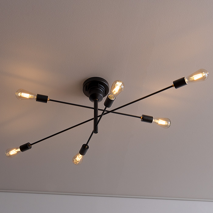 シーリングライト Astre(アストル) 電球6個セット販売 | 家具