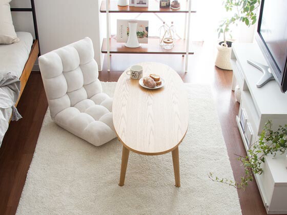 モコモコ座イス MARCO (マルコ) レザー生地タイプ | 家具・インテリア