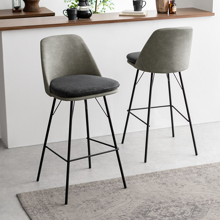 バーチェア Roel(ロエル) 2脚セット販売 | 家具・インテリア通販