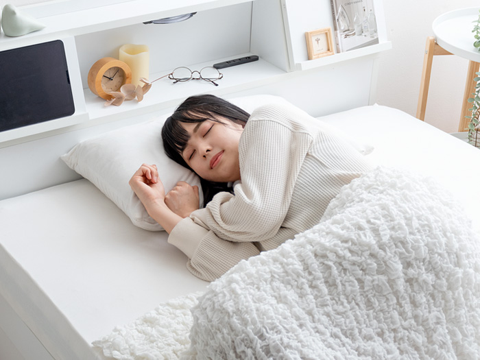 ベッドフレーム FLAP(フラップ) フレーム単体販売 セミダブルサイズ