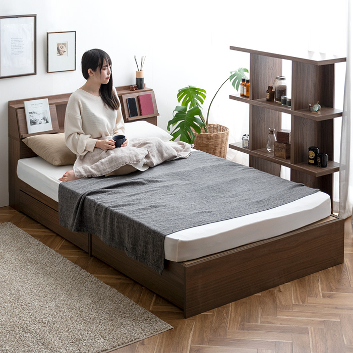 ベッドフレーム FLAP(フラップ) フレーム単体販売 ダブルサイズ | 家具