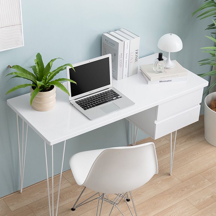 シンプルデザインデスク Toluca〔トルカ〕120cm幅 | 家具・インテリア