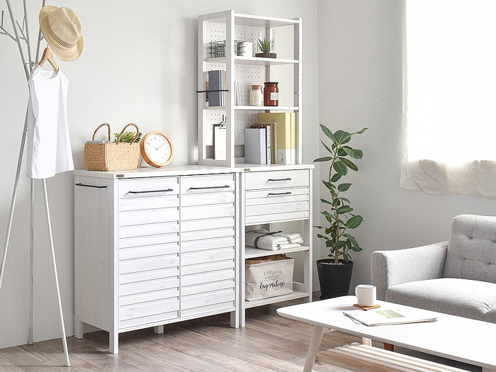 キッチンボード LAFIKA〔ラフィカ〕 扉収納タイプ | 家具・インテリア