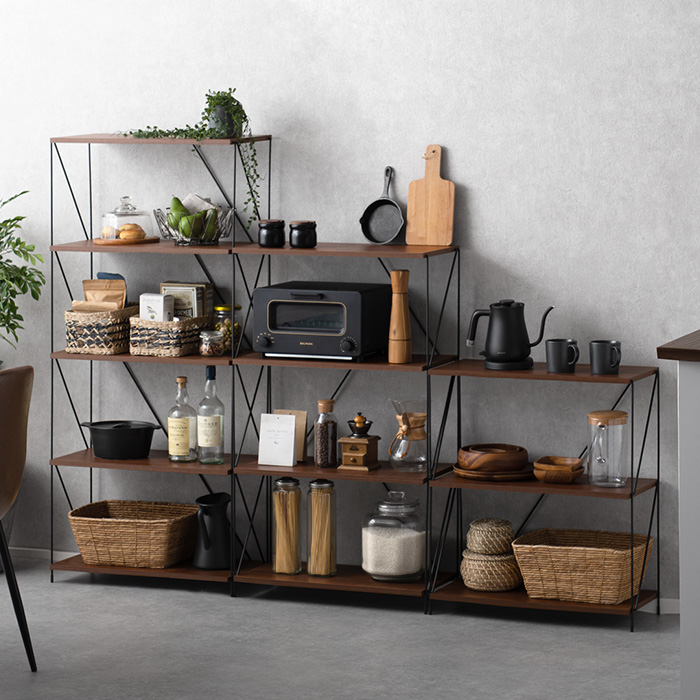 簡単組み立てワイヤーラックEzbo(イジボ) 幅60cm 2段タイプ | 家具