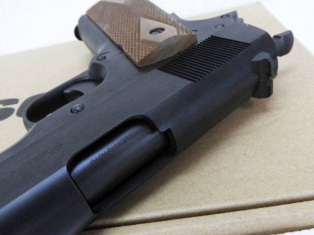 WA] コルト M1911 カーボンブラック HW ガスブローバック 実銃グリップ