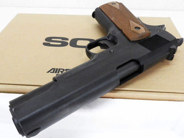 WA] コルト M1911 カーボンブラック HW ガスブローバック 実銃グリップ