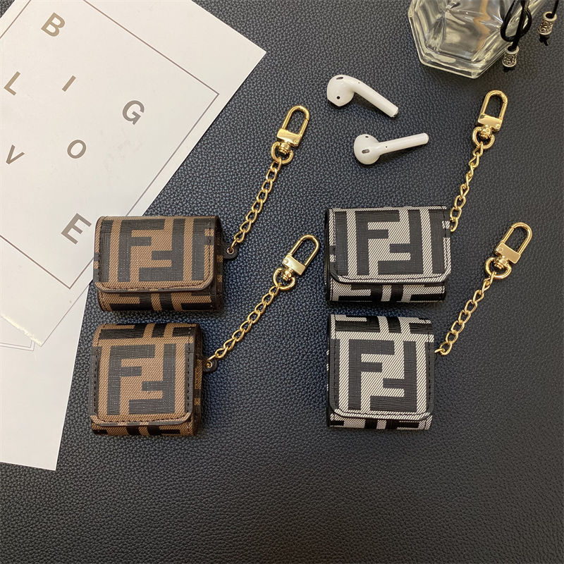 Fendi フェンディブランドエアーポッズ プロ2ケース落下防止airpods 3