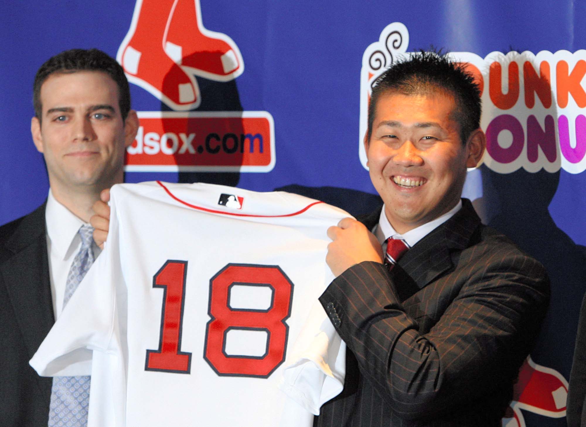 松坂大輔ボストンレッドソックス時代直筆サインボール 2025年最新 松坂